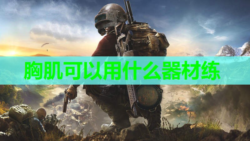 胸肌可以用什么器材练