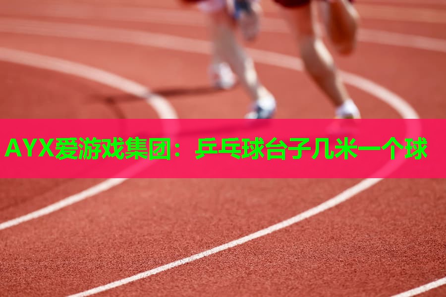 AYX爱游戏集团：乒乓球台子几米一个球