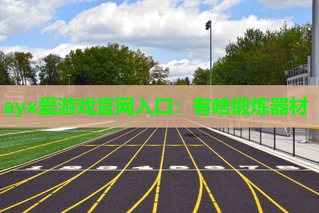 ayx爱游戏官网入口：有啥锻炼器材