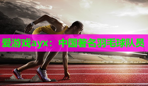 爱游戏ayx：中国著名羽毛球队员