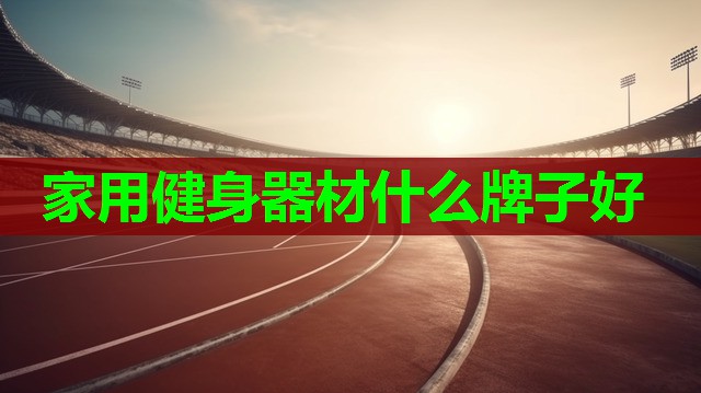 家用健身器材什么牌子好 家用健身器材什么牌子好