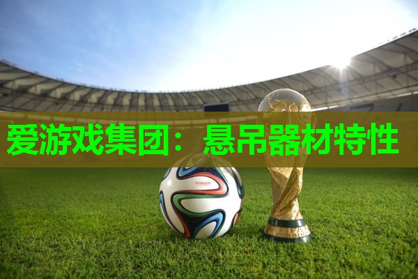 悬吊器材特性 悬吊器材特性